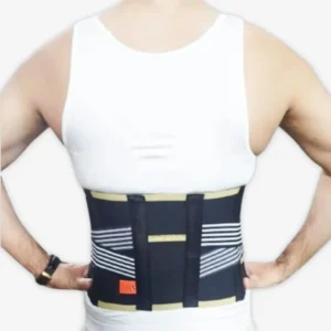 Adjustable Back Support Belt For Lower Back Pain Relief With Steel Plate