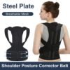 Adjustable Magnetic Posture Corrector | Back Brace Lumbar Support