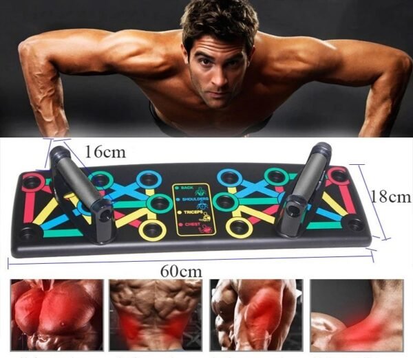 9-in-1 Push Up Rack Board | Comprehensive Fitness Exercise System