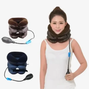 Inflatable Neck Stretcher | Cervical Collar Pillow for Pain Relief