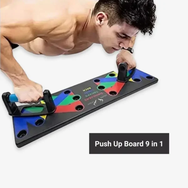 9-in-1 Push Up Rack Board | Comprehensive Fitness Exercise System