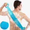 Silicone Bath Body Brush | Exfoliating Back Scrubber, Eco-Friendly