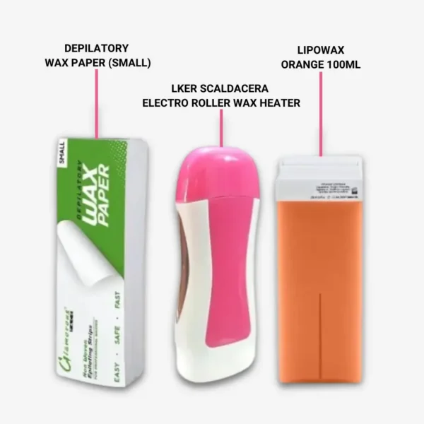 3-in-1 Electric Wax Heater | Roller Wax Depilatory Refill Machine