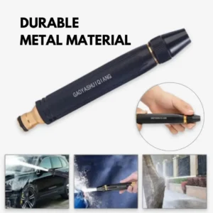 Water Pressure Nozzle | Adjustable Multifunction Spray Gun