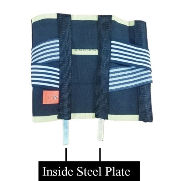 Adjustable Back Support Belt For Lower Back Pain Relief With Steel Plate