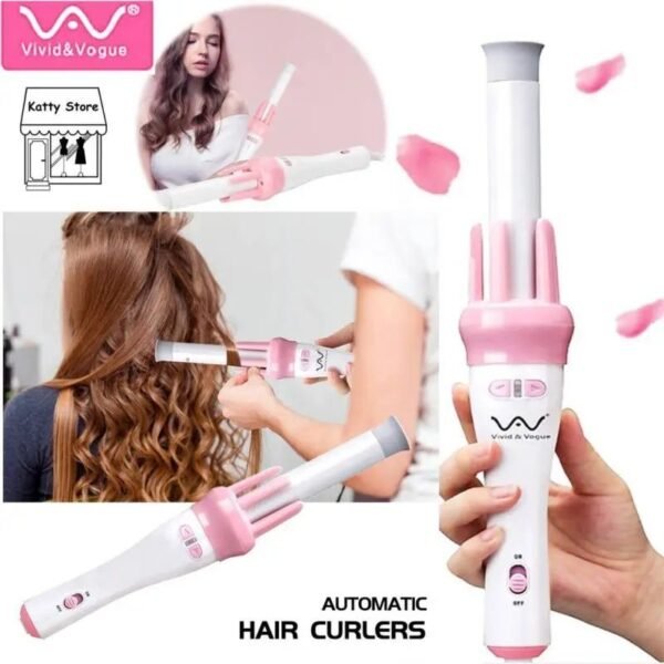 Automatic Hair Curler | 360° Rotating Styling Roller, Ceramic Heat
