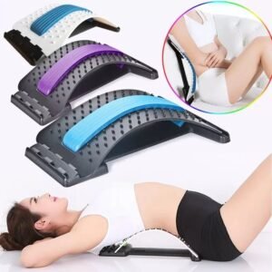 Back Stretcher for Spine | Lumbar Support and Pain Relief Massager