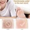 Full Cover Elastic Hole Heel Socks | Soft Silicone Pedicure Feet Care