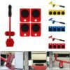 Furniture Lifter & Mover Set | 5 Piece Tool for Heavy Furniture