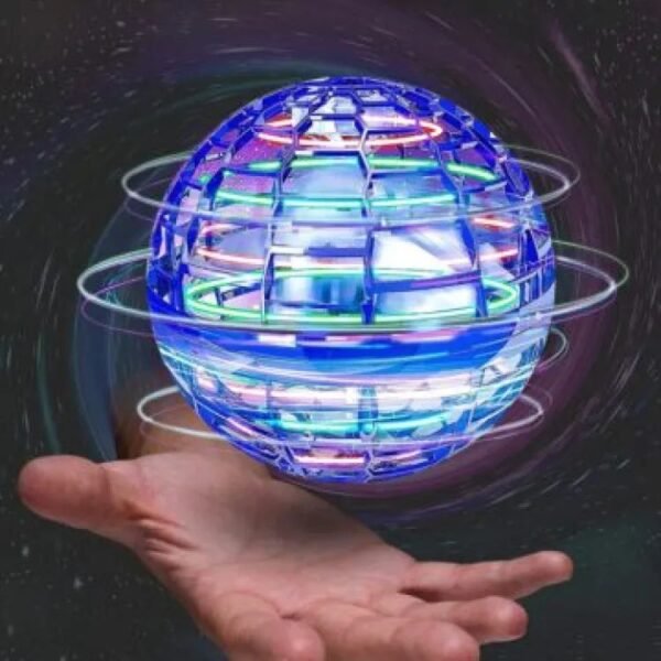 Gyrosphere Flying Spinner | Chargeable Mini Flying Ball Toy with 360° Rotation