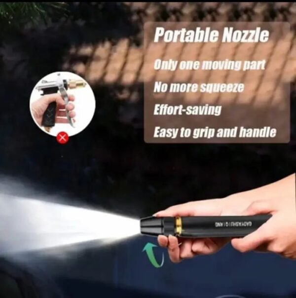 Water Pressure Nozzle | Adjustable Multifunction Spray Gun