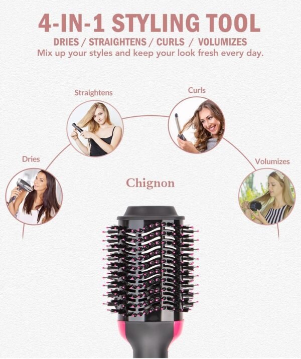 Hot Air Brush | Multi-Function Hair Styler