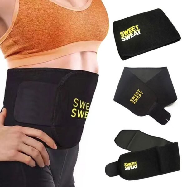 Workout Slimming Belt | Thermo Waist Trainer for Men and Women
