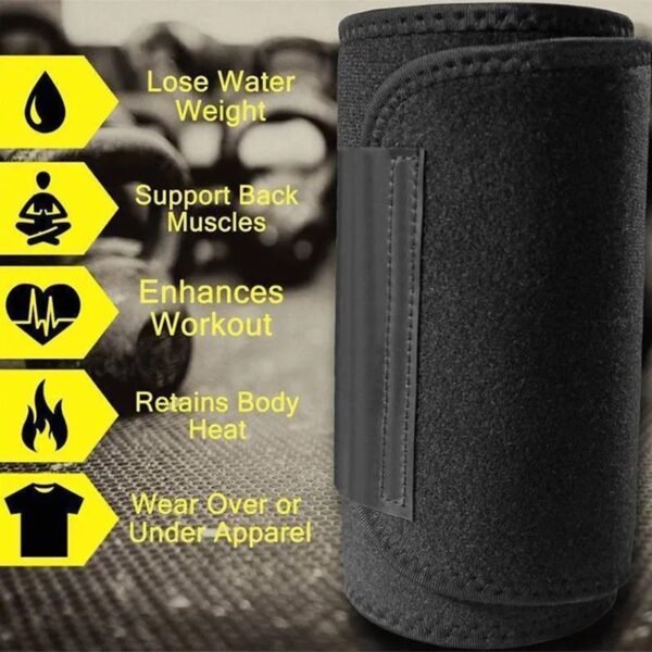 Workout Slimming Belt | Thermo Waist Trainer for Men and Women