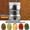 Mini Electric Grinder | Stainless Steel for Coffee & Spices