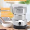 Mini Electric Grinder | Stainless Steel for Coffee & Spices