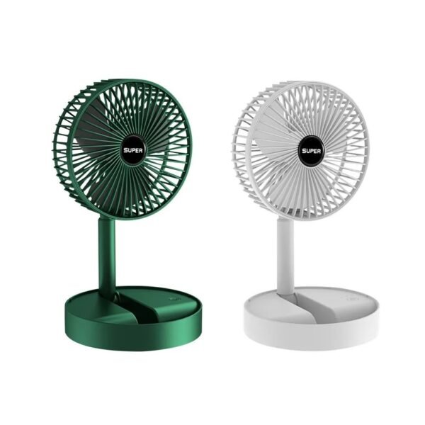 Rechargeable Mini Folding Telescopic Fan | USB Floor Fan