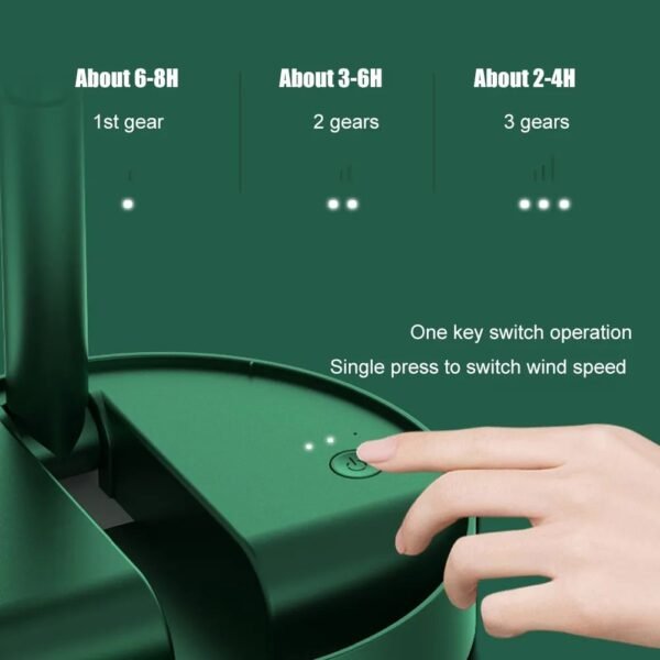 Rechargeable Mini Folding Telescopic Fan | USB Floor Fan