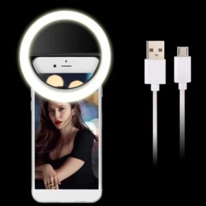 Mobile Selfie Ring Light | Rechargeable with Flash Mode