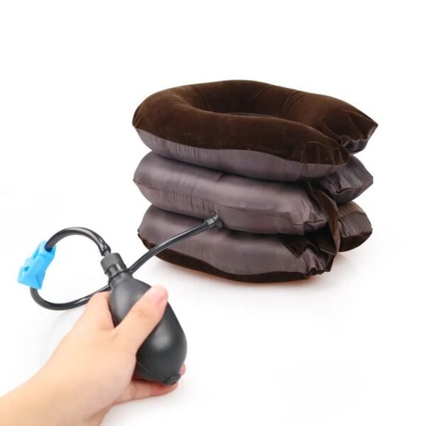 Inflatable Neck Stretcher | Cervical Collar Pillow for Pain Relief