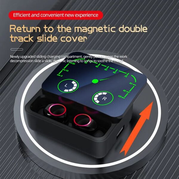New M90 Max TWS Wireless Earbuds | HiFi Stereo with 1200mAh Battery