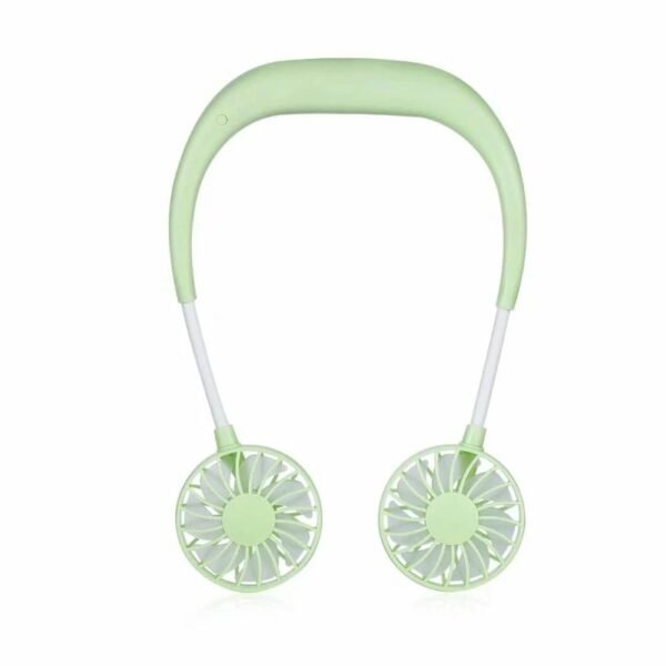 Hands-Free Neck Band Dual Fan | USB Rechargeable Portable Air Cooler