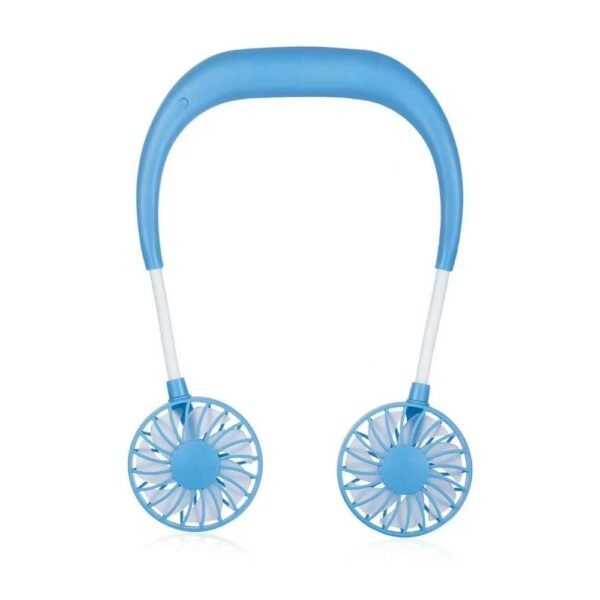 Hands-Free Neck Band Dual Fan | USB Rechargeable Portable Air Cooler