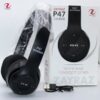 P47 Wireless Bluetooth Headphones | Foldable with Mic, FM Radio, TF, Aux