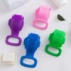 Silicone Bath Body Brush | Exfoliating Back Scrubber, Eco-Friendly