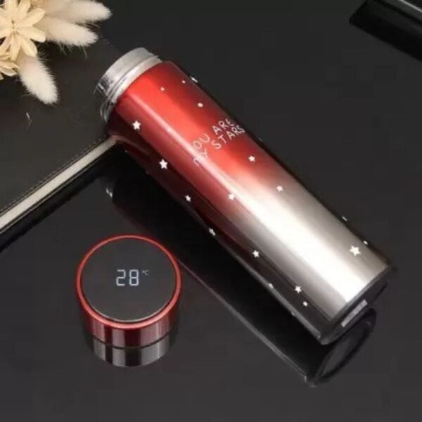 Smart Digital 500ml Stainless Steel Insulated Thermos Water Bottle