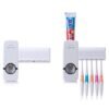 Automatic Toothpaste Dispenser with 5 Brush Holder | Wall Mounted