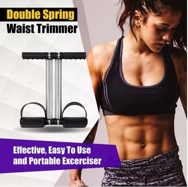 Tummy Trimmer | Double Spring Weight Loss Machine for Home Gym