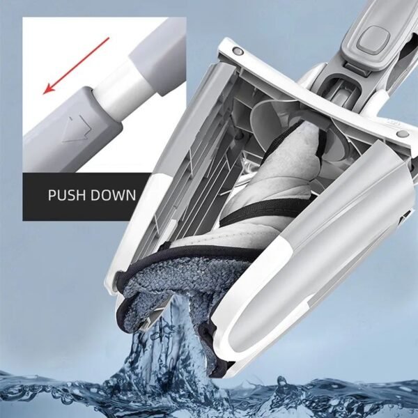 Twist Mop | X Shape Microfiber Floor Clean Mop
