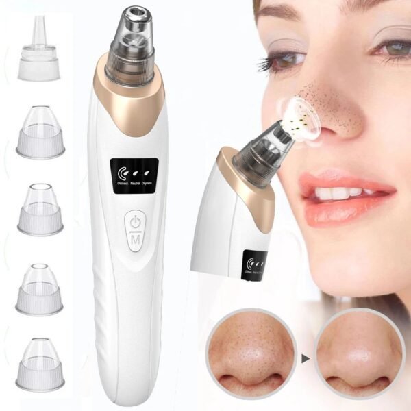 Upgraded Blackhead Remover Vacuum | Electric Facial Pore Cleaner