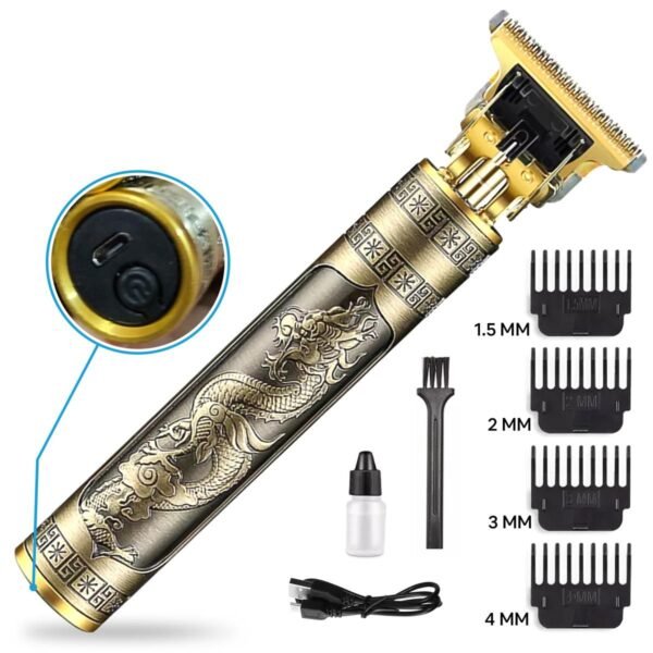 VINTAGE T9 Dragon Style Metal Hair Clipper
