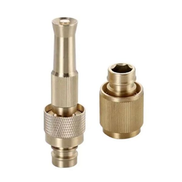 Brass Nozzle High-Pressure Water Spray Gun - Washing Without Pipe