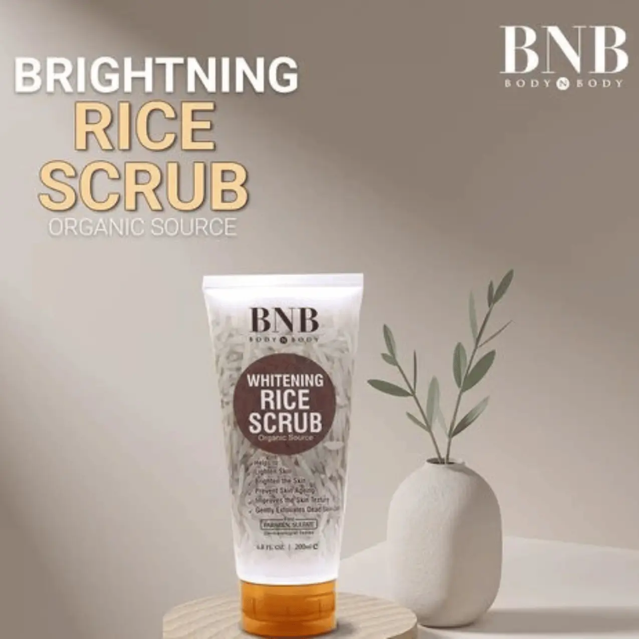BNB Rice Extract Glow Kit - Pack of 3, Golden Cap, Illuminates
