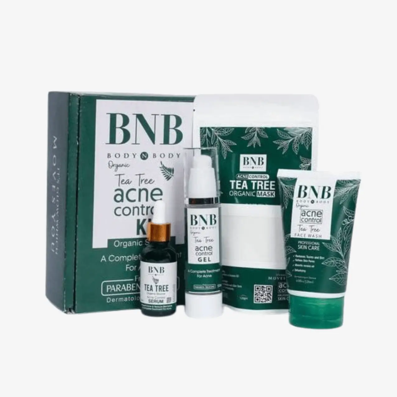 BNB Premium 4-in-1 Organic Tea Tree Acne Control