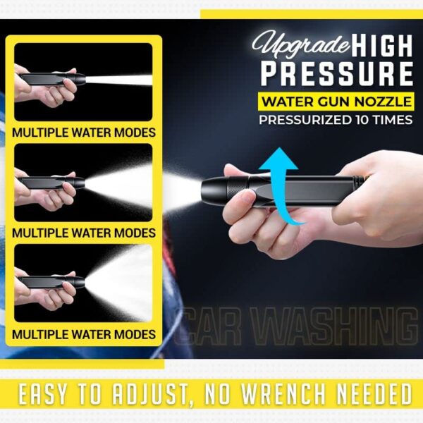 Water pressure gun nozzle – high pressure spray for car wash | Ajspot.store