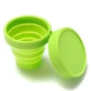 Foldable plastic glass 270ML – premium silicone folding cup by ajspot.store