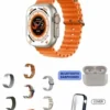 I20 Ultra Max Smart Watch with AirPods – smart watch price in Pakistan | ajspot.store